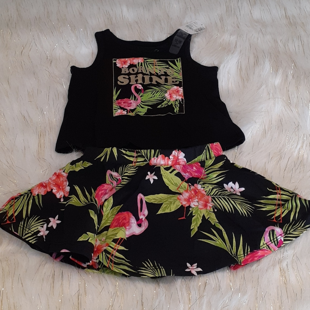 Toddler skort set. - Picture 1 of 4